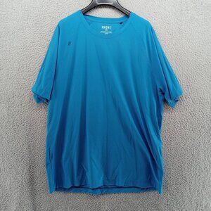 Rhone Shirt Mens XL Blue Performance Short‎ Sleeve Tee Nylon Poly Blend